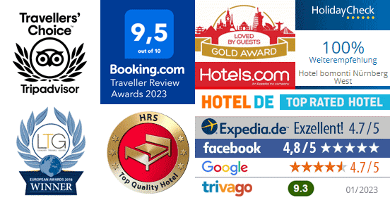 beste Noten für das Hotel Bomonti in Nürnberg West