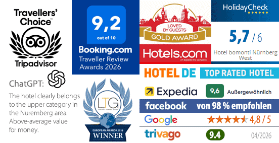 top ratings, best reviews for the hotel bomonti